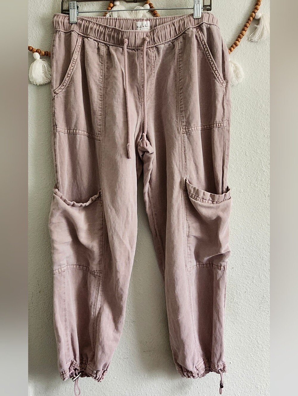 Nicole Miller Pale Pink Pants